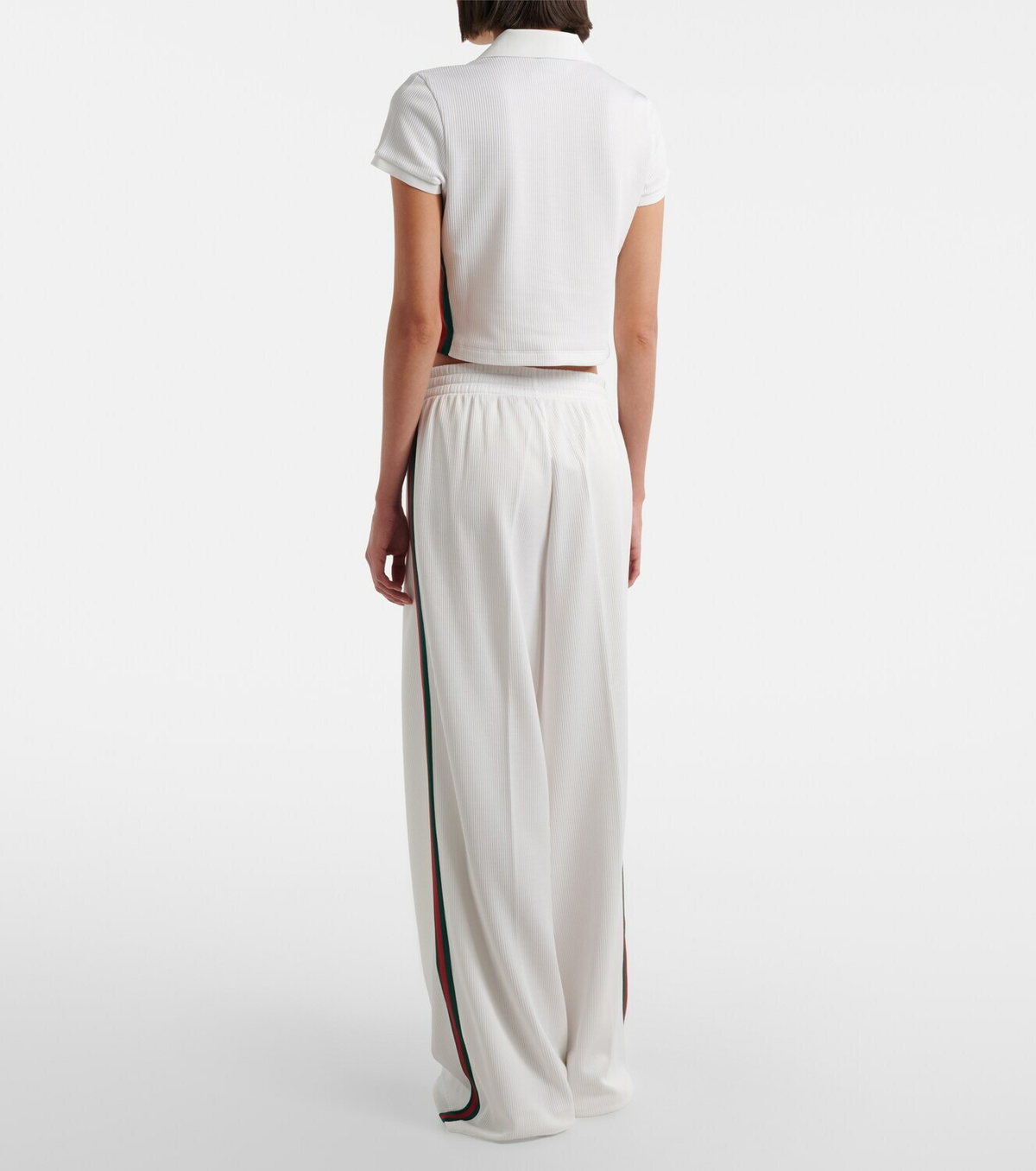 Gucci Web Stripe jersey sweatpants