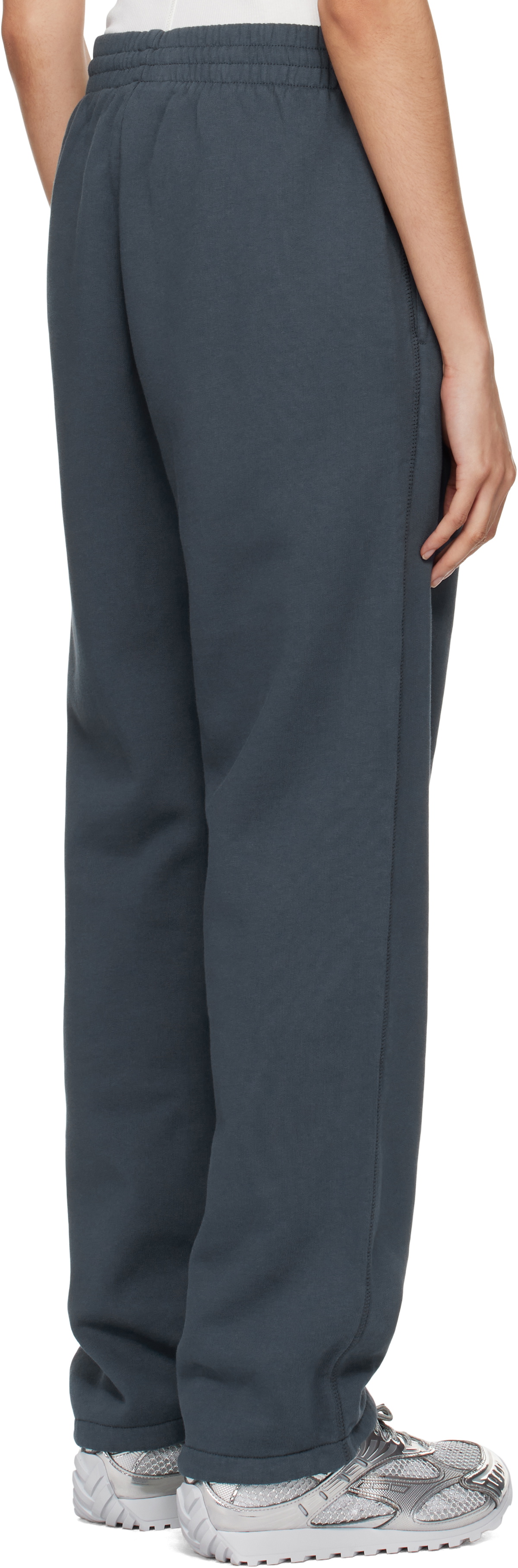 ANINE BING Navy Leone Jogger Sweatpants