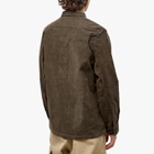 C.P. Company Men's Corduroy Overshirt in Olive Night