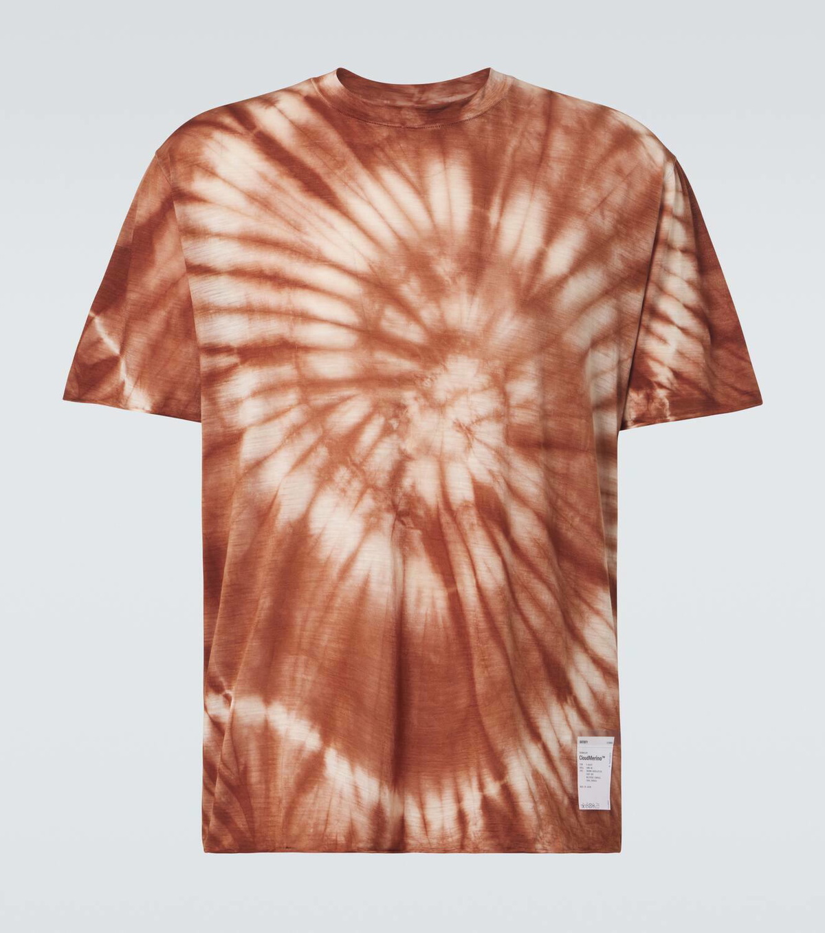 Satisfy Tie-dye wool jersey T-shirt Satisfy