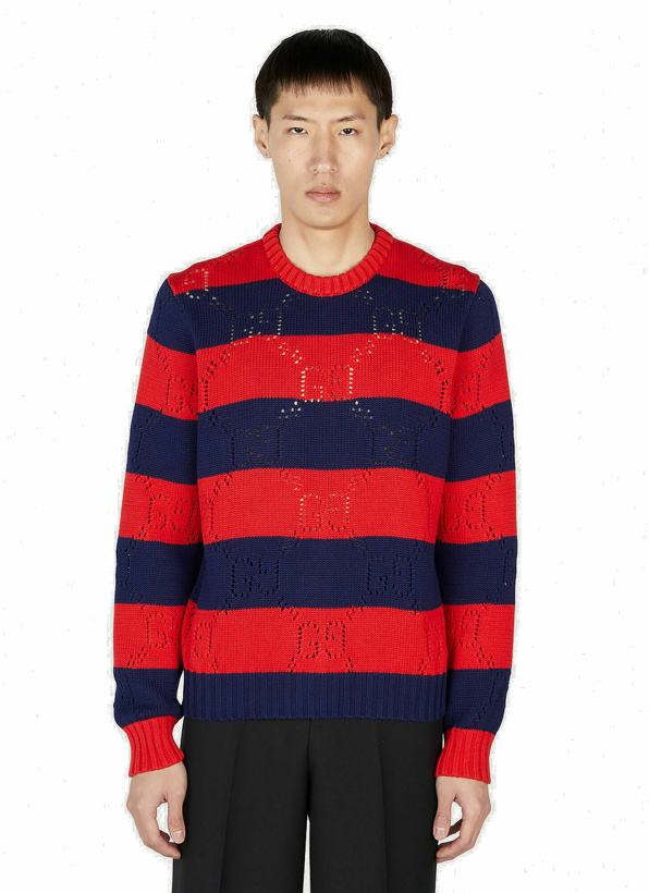 Photo: Gucci - Striped Sweater in Red