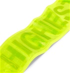 Palm Angels - Holographic Neon PVC Key Fob - Yellow