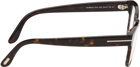 TOM FORD Brown Soft Square Glasses