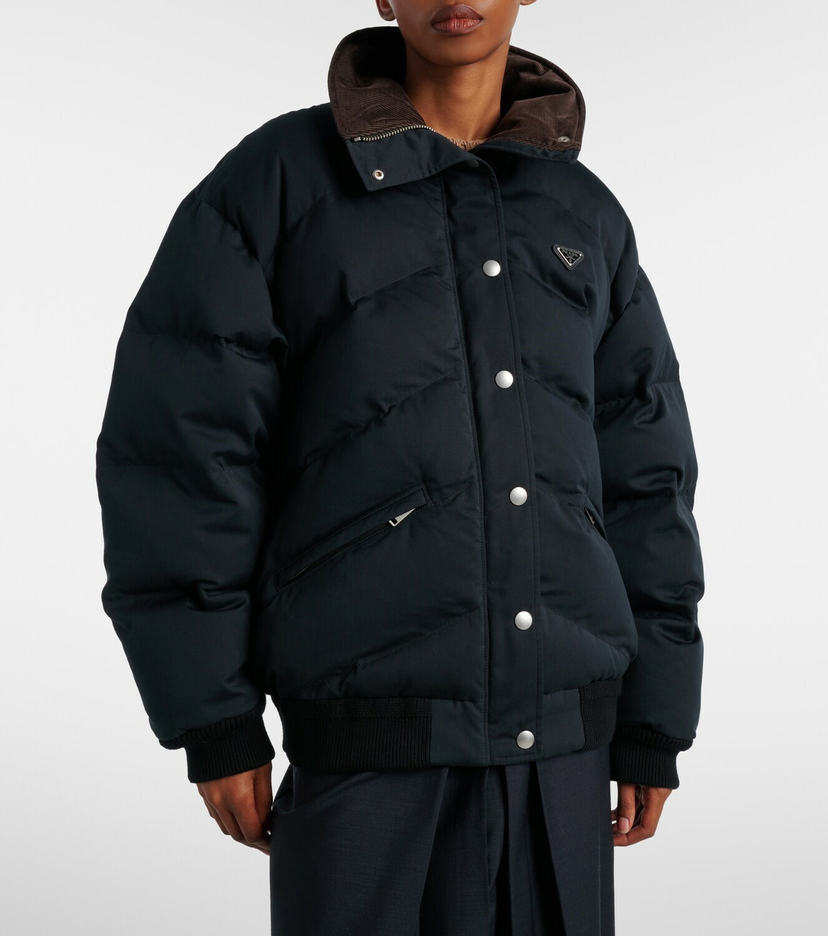 Prada Logo down jacket