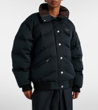 Prada Logo down jacket