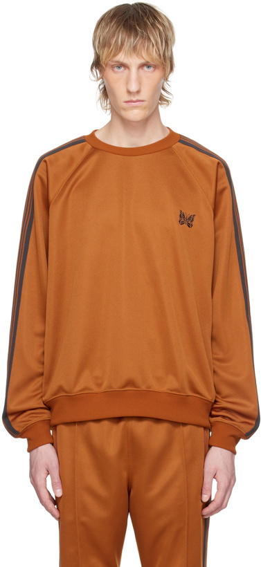 Photo: NEEDLES Orange Track Sweatshirt