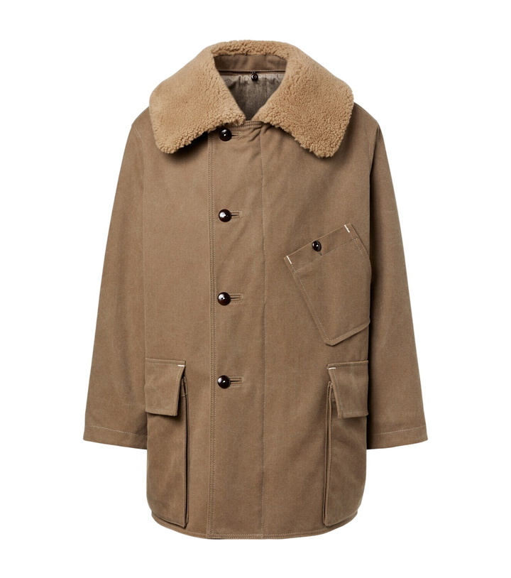 Photo: Lemaire Cotton-blend canvas parka