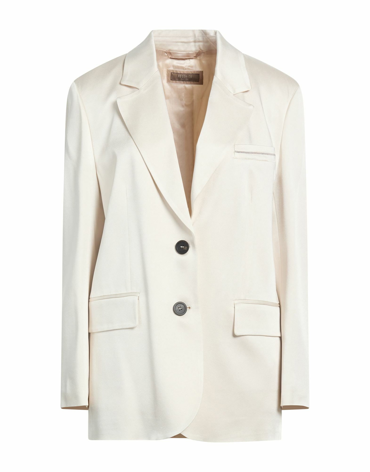 Peserico Womens Blazer in Ivory