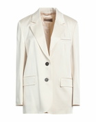 Peserico Womens Blazer in Ivory
