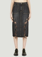 AVAVAV Long Cutout Skirt