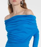 Entire Studios Bound knitted cotton-blend midi dress