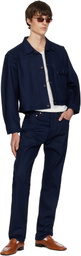 Levi's Blue Tab Navy Type I Selvedge Denim Trucker Jacket
