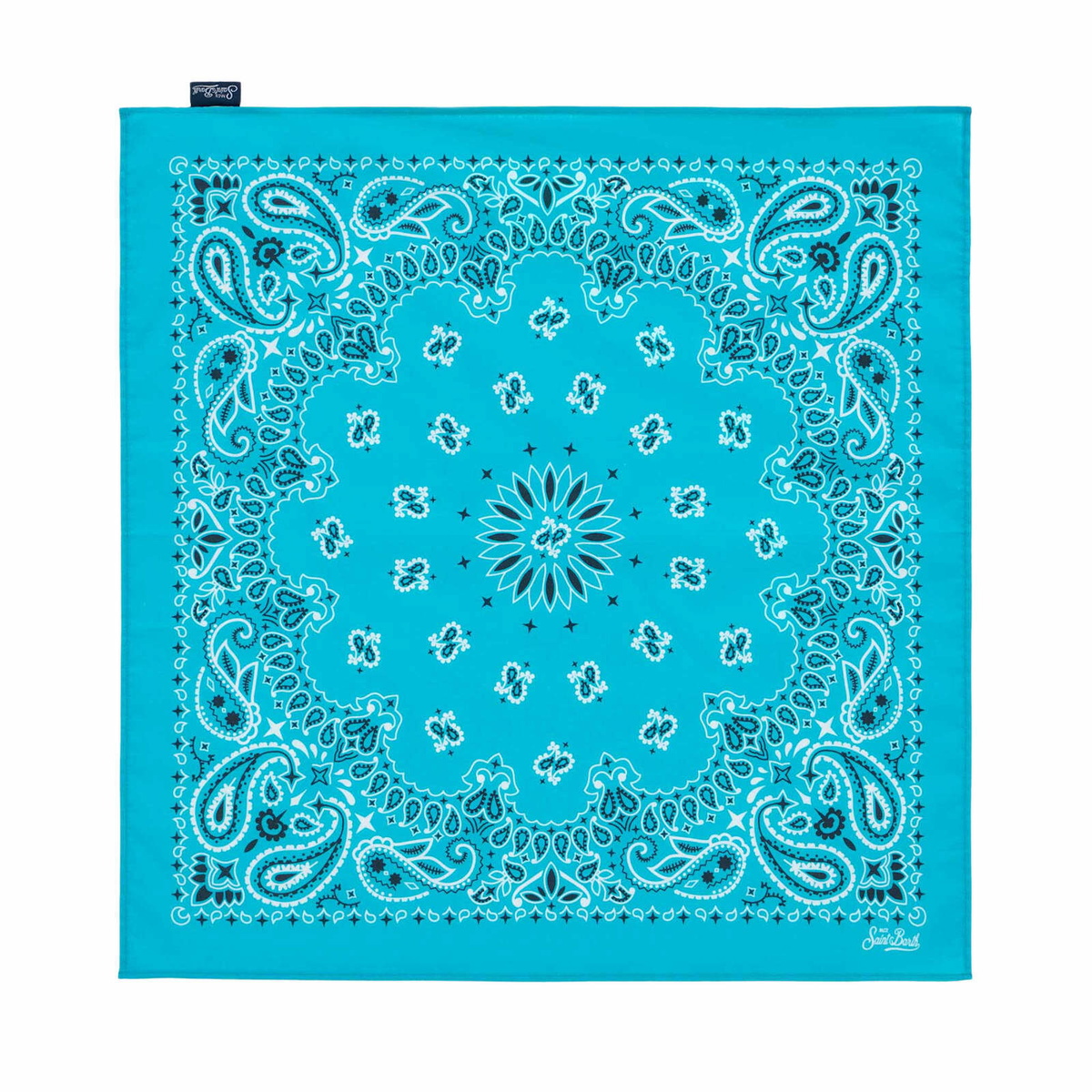 MC2 Saint Barth Foulard Light Blue Bandanna