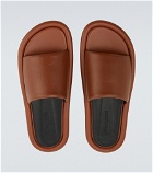 JW Anderson - Leather flat sandals