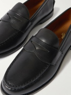 Polo Ralph Lauren - Alston Leather Penny Loafers - Black