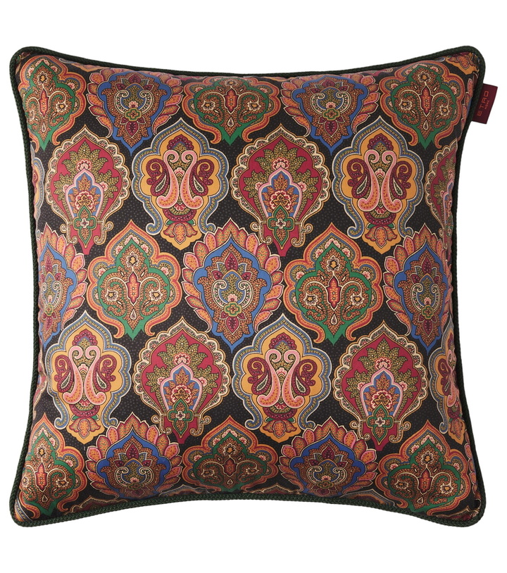 Photo: Etro Pegaso Paisley cotton cushion