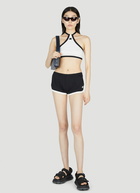 Courrèges - Contrast Shorts in Black