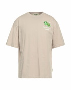 Msgm Mens T-shirt in Beige