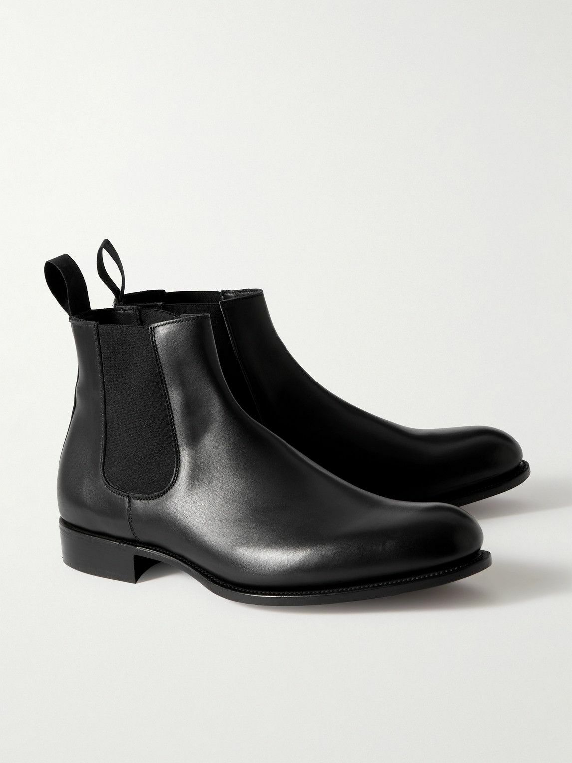 George Cleverley - Jason II Leather Chelsea Boots - Black George Cleverley