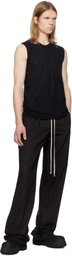 Rick Owens Black Hollywood Dietrich Drawstring Trousers