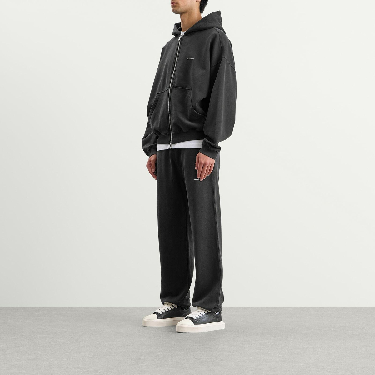 Cole Buxton Men's Mini Logo Sweatpants in Vintage Black