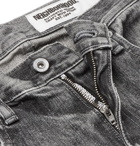Neighborhood - Claw Distressed Selvedge Denim Jeans - Gray