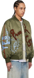 Perks and Mini Khaki Martine Syms Edition 'Present Goo' Reversible Jacket