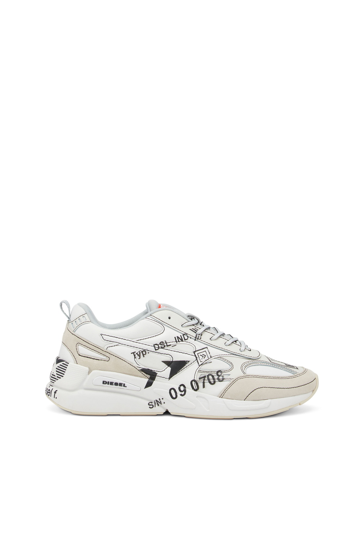 Diesel White S-Serendipity Pro-X1 Zip X Sneakers Diesel