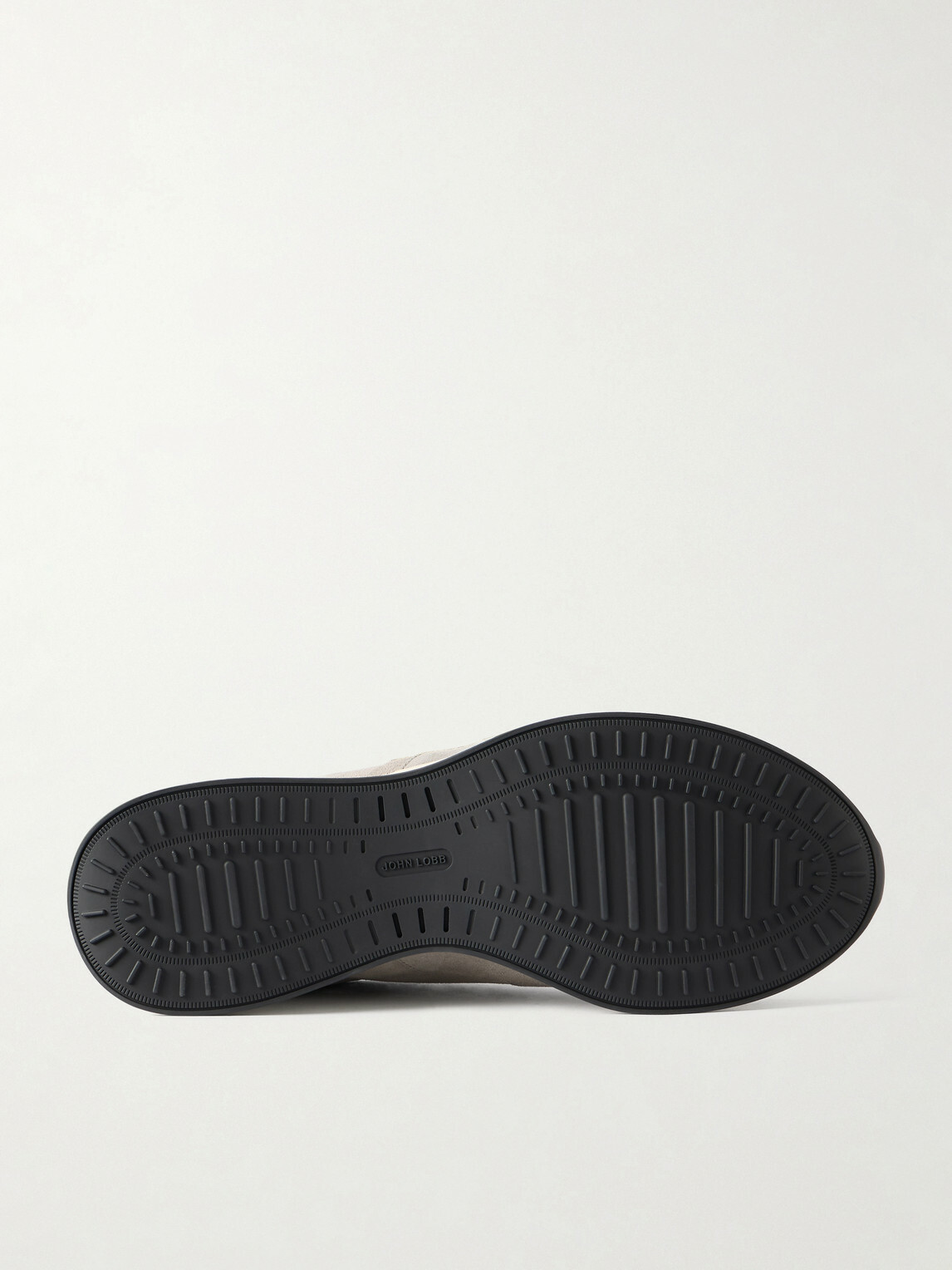 John Lobb - Laced Stream Suede Sneakers - Gray