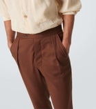 King & Tuckfield Wool straight pants