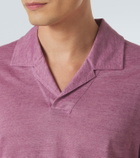 Zegna Linen polo shirt