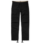 Carhartt WIP - Aviation Slim-Fit Cotton-Ripstop Cargo Trousers - Black