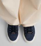 Max Mara Suede platform sneakers