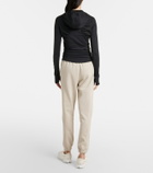 Adidas by Stella McCartney Logo hooded zip-up top