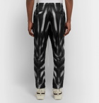 Nike - Fear of God Tapered Printed Shell Track Pants - Black
