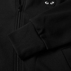 Comme des Garcons Play Women's Black Heart Full Zip Backprint Hoody