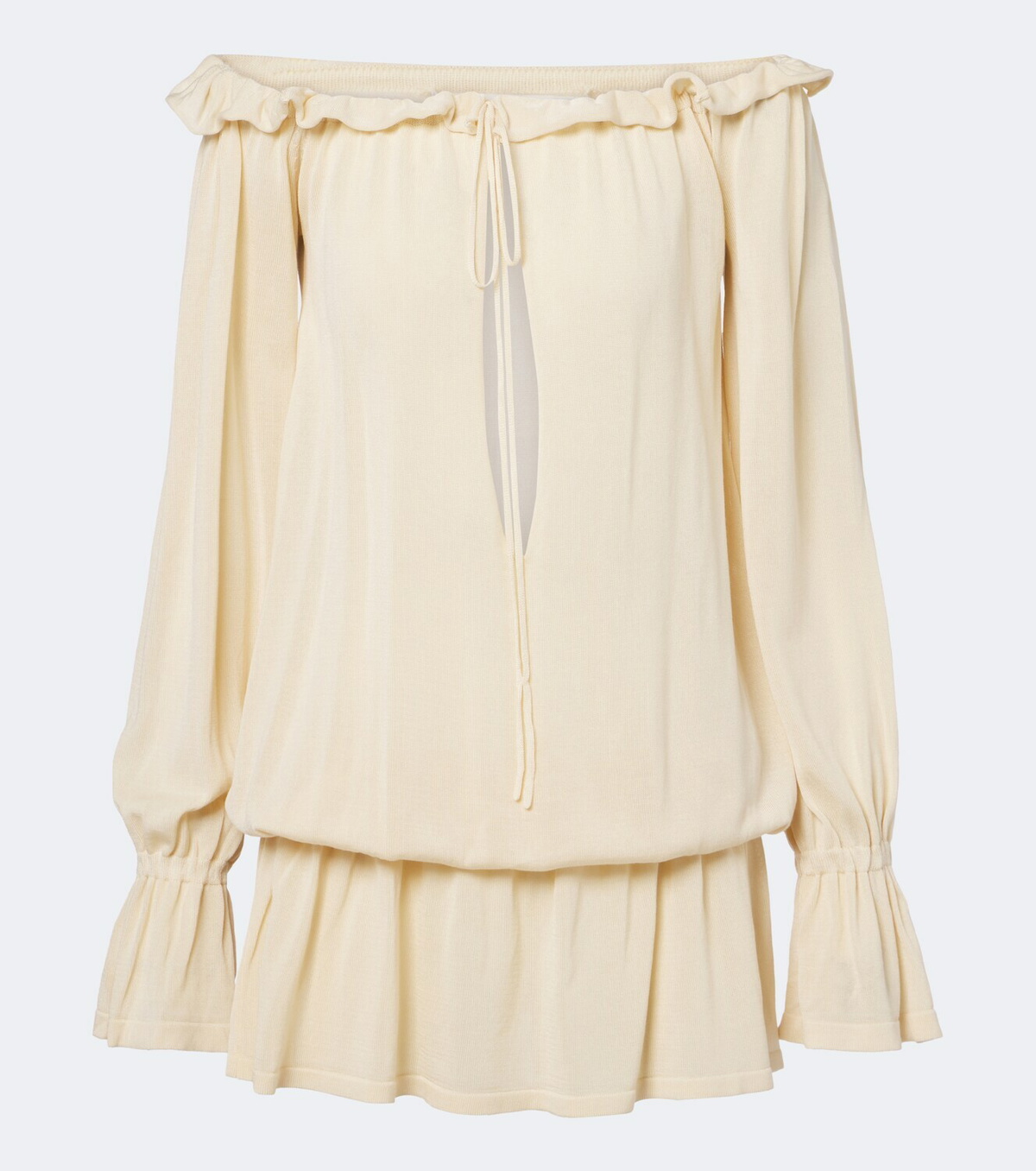 Aya Muse Cryo ruffled minidress