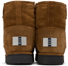 Acne Studios Brown Low Jeans Suede Boots
