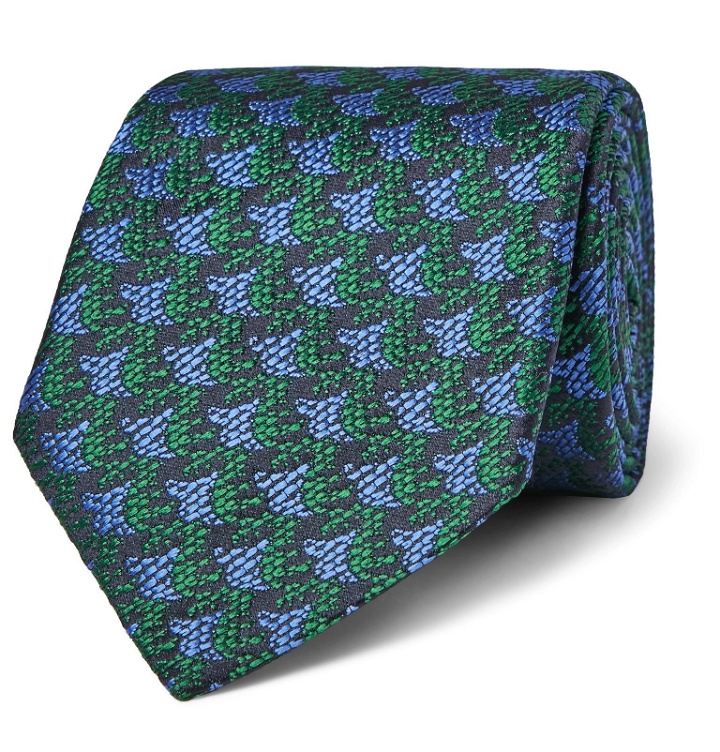 Photo: Charvet - 7.5cm Silk-Jacquard Tie - Multi