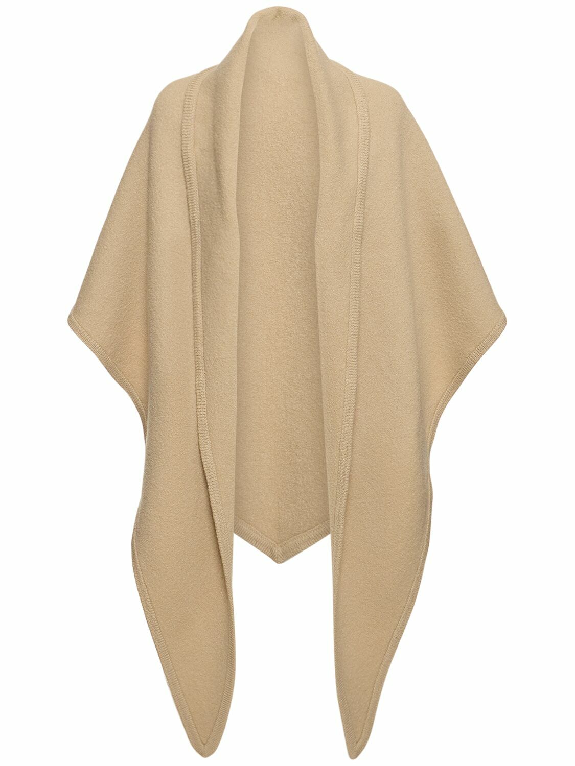 TOTEME - Maxi Wool Triangle Scarf Toteme