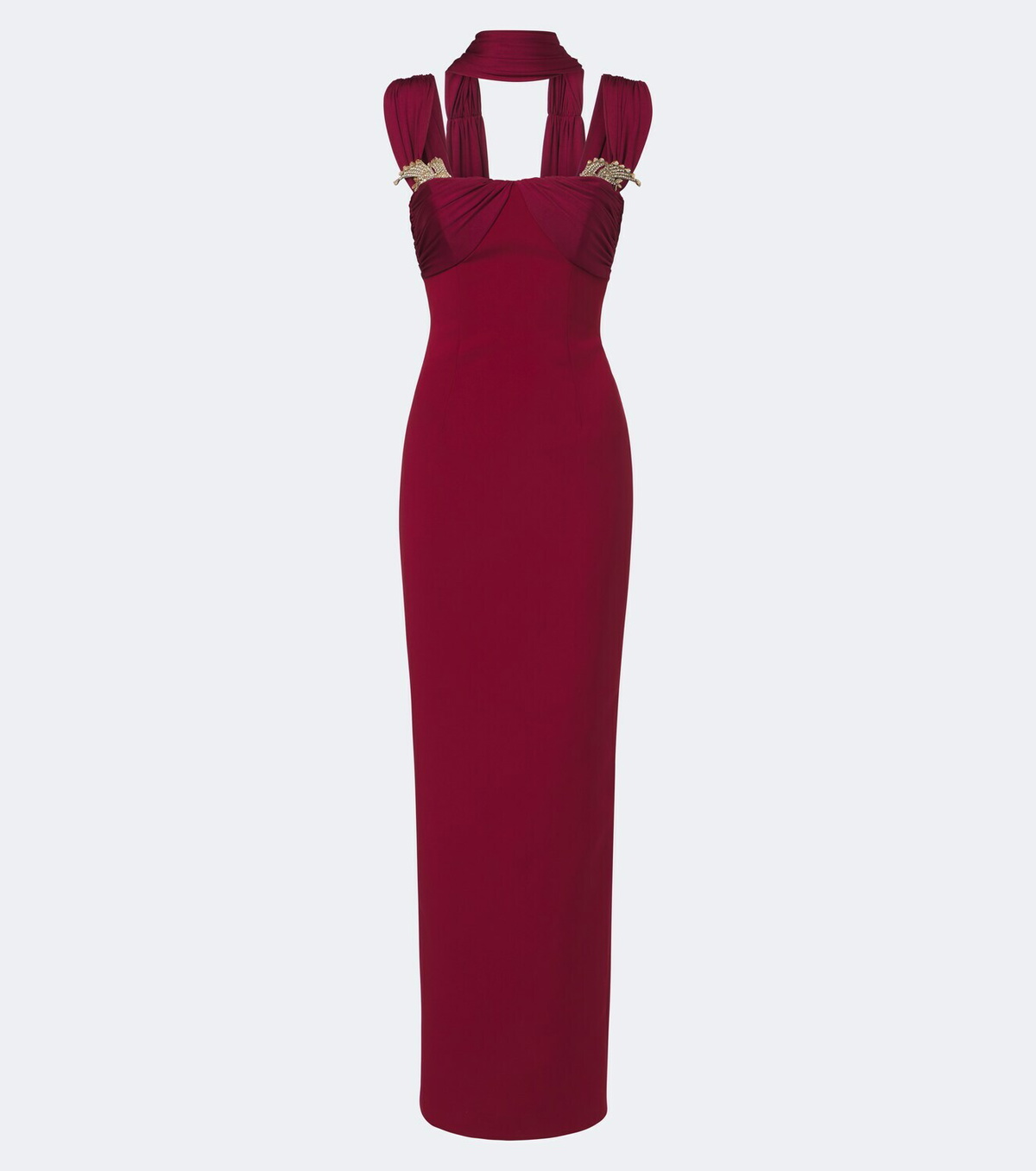 Rachel Gilbert Mali embellished gown