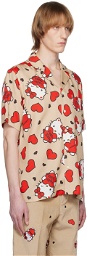 Soulland Beige Hello Kitty Edition Orson Shirt