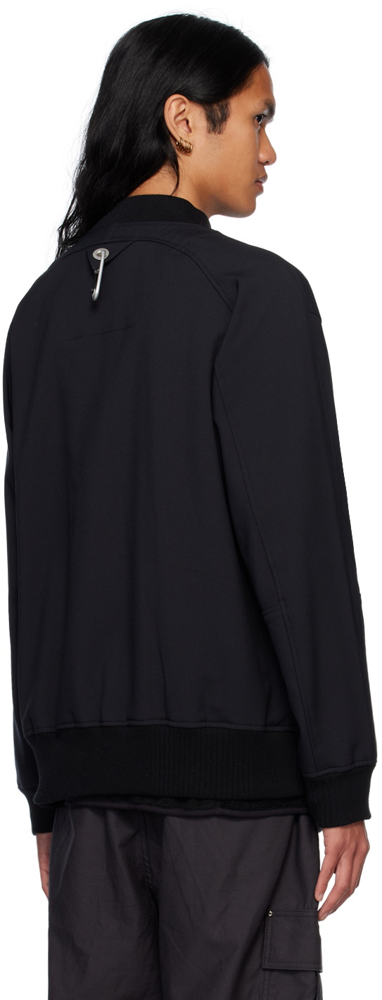 White Mountaineering®︎ Black Zip Down Jacket