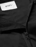 WTAPS - Conceal Logo-Appliquéd Cotton-Blend Shell Jacket - Black