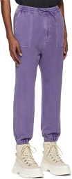 Juun.J Purple Carryover Lounge Pants
