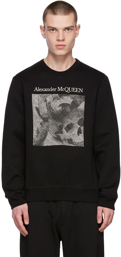 Photo: Alexander McQueen Black Skull Sweatshirt