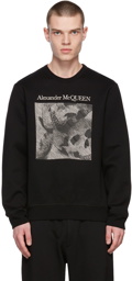 Alexander McQueen Black Skull Sweatshirt