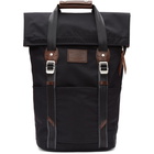 Master-Piece Co Black Two Buckles Backpack