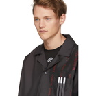 adidas Originals by Alexander Wang Black Coach Jacket