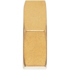 Off-White Gold Hexnut Single Earring